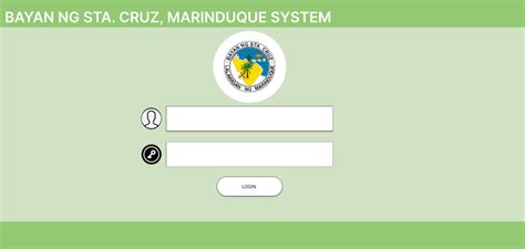 Barangay Information System (BIS) Login Options.